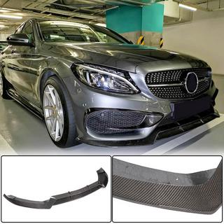 Líšta predného nárazníka Lip V1 (pre C43 AMG 2015-2019, karbón) fotografia 1