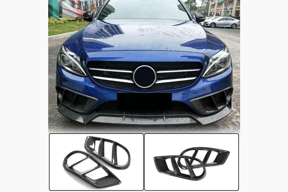 Mercedes C-class W205 2014–2021 Kryty hmloviek (pre C43 AMG 2015-2019, karbón) Image