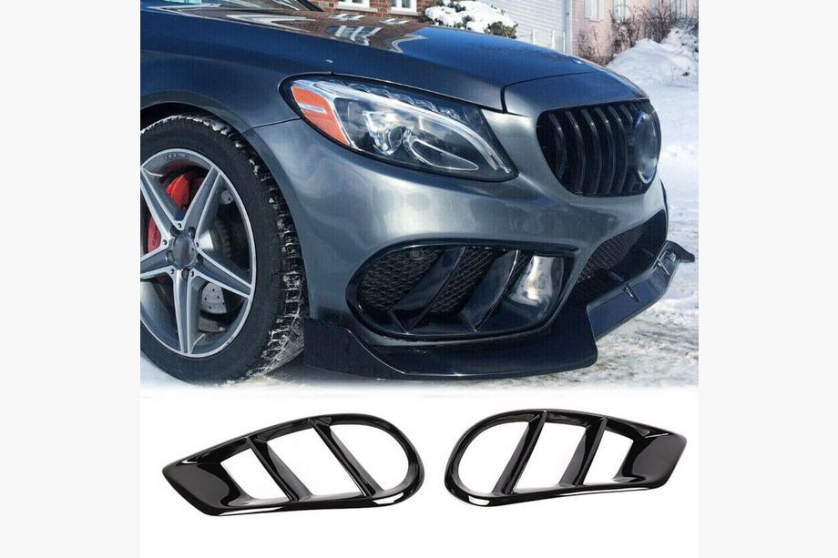 Mercedes C-class W205 2014–2021 Kryty hmloviek (pre C43 AMG 2015-2019, plast) Fotografia 1