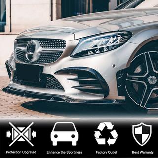 Nadstavce predného nárazníka V1 (pre C43 AMG 2019-2021, karbón) fotografia 4