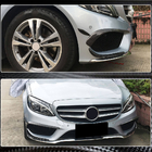 Mercedes C-class W205 2014–2021 Karbonové kryty predného nárazníka (pre C43 AMG 2015-2019) fotografia 4