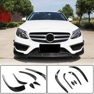 Karbonové kryty predného nárazníka (pre C43 AMG 2015-2019) fotografia 1