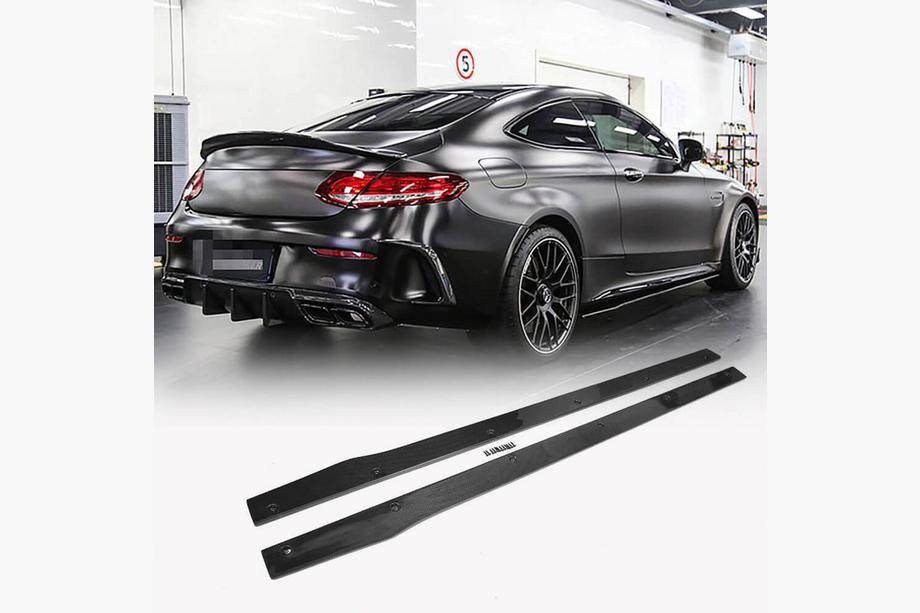 Mercedes C-class W205 2014–2021 Bočné prahy V3 (pre C43/C63 AMG 2015-2019, plast) Image