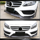 Mercedes C-class W205 2014–2021 Predná lišta nárazníka Lip V2 (pre C43 AMG 2015-2019, karbón) fotografia 4