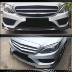 Mercedes C-class W205 2014–2021 Predná lišta nárazníka Lip V2 (pre C43 AMG 2015-2019, karbón) fotografia 5