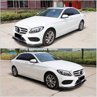 Karbonový límec predného nárazníka Lip V6 (pre C43 AMG 2015-2019, karbón) fotografia 3