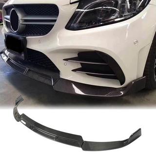 Predný nárazníkový lip V3 pre C43 AMG 2019-2021 (karbón) fotografia 1