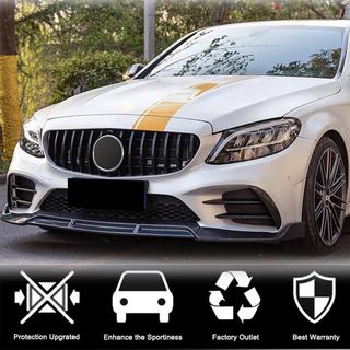 Predný nárazníkový lip V3 pre C43 AMG 2019-2021 (karbón) fotografia 3