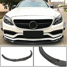 Mercedes C-class W205 2014–2021 Predný splitter Lip V1 (pre SD C63 AMG 2015-2019, karbón) fotografia 1