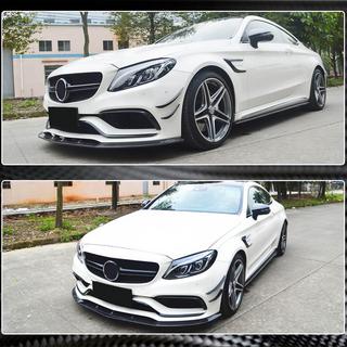 Predný splitter Lip V1 (pre SD C63 AMG 2015-2019, karbón) fotografia 4