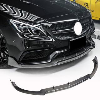 Predný splitter V4 (pre SD C63 AMG 2015-2019, karbón) fotografia 1