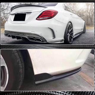 Kryty zadného nárazníka Flap (pre SD C43/C63 AMG 2015-2019, karbón) fotografia 3
