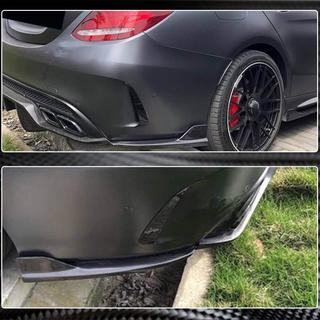 Kryty zadného nárazníka Flap (pre SD C43/C63 AMG 2015-2019, karbón) fotografia 4