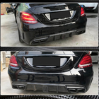 Mercedes C-class W205 2014–2021 Difúzor zadného nárazníka V3 (pre SD C43/C63 AMG 2015-2019, karbón) fotografia 3