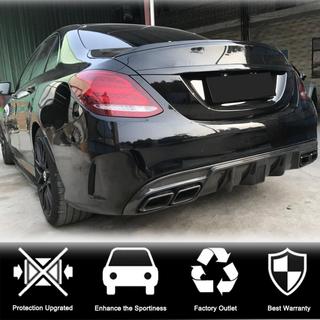 Difúzor zadného nárazníka V3 (pre SD C43/C63 AMG 2015-2019, karbón) fotografia 2