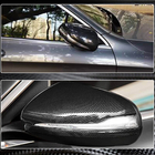Mercedes C-class W205 2014–2021 Kryty zrkadiel V2 (Karbon) fotografia 8