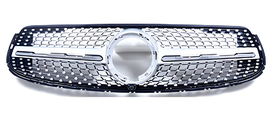 Mercedes GLC X253 2015–2022 Predná maska Diamond Silver (pre GLC 43 AMG/GLC 63 AMG/AMG-Line 2019-2022) fotografia 2