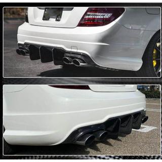 Spojler s difúzorom zadného nárazníka (pre C63 AMG 2012-2014, karbón) fotografia 3