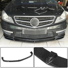 Mercedes trieda C W204 2007–2015 Nástavec predného nárazníka Lip V1 (pre AMG 2012-2014, karbón) fotografia 1