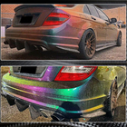 Mercedes trieda C W204 2007–2015 Difúzor zadného nárazníka V1 (pre AMG SD 2008-2011, karbón) fotografia 5