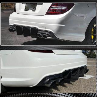 Difúzor zadného nárazníka V2 (pre AMG SD/Coupe 2012-2014, karbón) fotografia 3