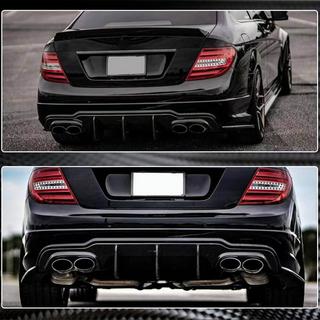 Difúzor zadného nárazníka V2 (pre AMG SD/Coupe 2012-2014, karbón) fotografia 4
