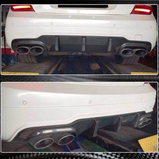 Difúzor zadného nárazníka V3 (pre AMG SD/Coupe 2012-2014, karbón) fotografia 3