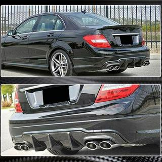 Difúzor zadného nárazníka V3 (pre AMG SD/Coupe 2012-2014, karbón) fotografia 4