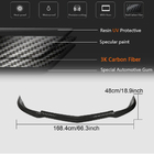 Mercedes trieda C W204 2007–2015 Predný nárazníkový lip Lip V2 (pre AMG 2012-2014, dry carbon) fotografia 5