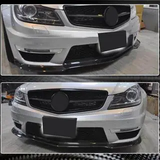 Predný nárazníkový lip Lip V2 (pre AMG 2012-2014, dry carbon) fotografia 3