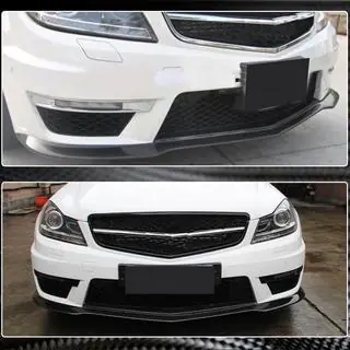 Predný nárazníkový lip Lip V2 (pre AMG 2012-2014, dry carbon) fotografia 4