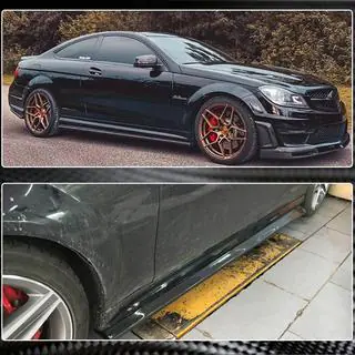 Bočné prahy (pre AMG SD, karbón) fotografia 3