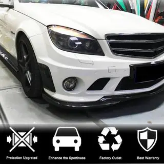 Karbonové kryty predného nárazníka (pre C63 AMG Sedan 2008-2011) fotografia 2