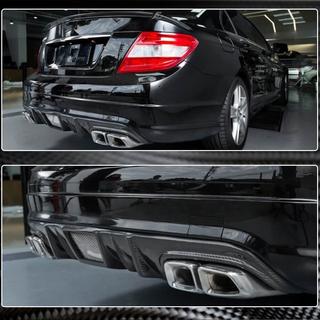 Difúzor zadného nárazníka V4 (pre AMG SD 2008-2011, karbón) fotografia 3