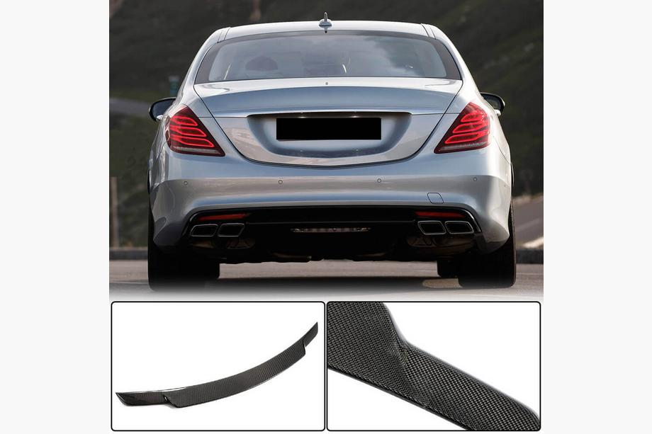 Mercedes S-сlass W222 2013–2022 Spojler V2 (karbón) Image