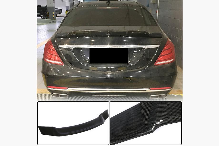 Mercedes S-сlass W222 2013–2022 Spojler V3 (karbón) Image
