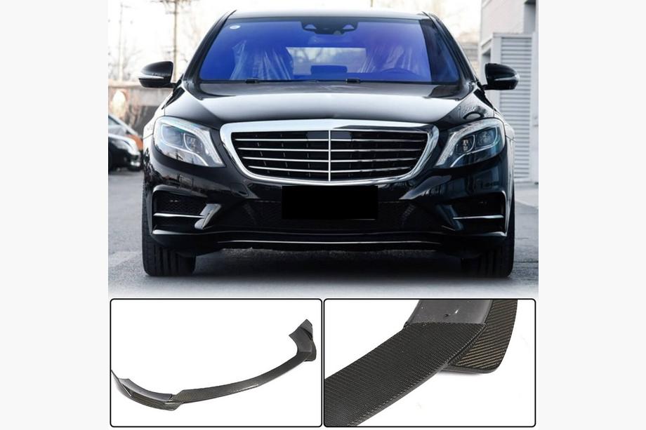 Mercedes S-class W222 2013–2022 Predný nárazník lip (pre AMG-Line 2014-2017, karbón) Image