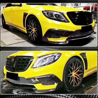 Lip na predný nárazník (pre S63 AMG 2014-2017, karbón) fotografia 4