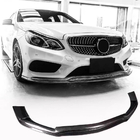 Mercedes E-class W212 2009–2016 Karbonový lip na predný nárazník Lip V1 (pre AMG-Line 2013-2016) fotografia 1