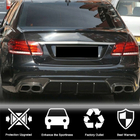 Mercedes E-class W212 2009–2016 Difúzor zadného nárazníka V1 (pre E63 AMG 2013-2016, karbón) fotografia 4
