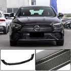 Mercedes Trieda E W213 2016–2023 Lip spojler predného nárazníka (pre AMG-Line 2020-2023, karbón) fotografia 5