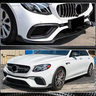 Predný lip na nárazník Lip V1 (pre E63 AMG 2016-2019, karbón) fotografia 4