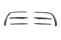 Mercedes Trieda E W213 2016–2023 Lišta predného nárazníka – lip spoiler (pre AMG-Line 2020+, suchý karbón) fotografia 17