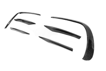 Mercedes Trieda E W213 2016–2023 Lišta predného nárazníka – lip spoiler (pre AMG-Line 2020+, suchý karbón) fotografia 18