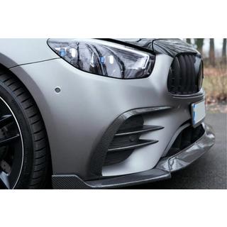 Lišta predného nárazníka – lip spoiler (pre AMG-Line 2020+, suchý karbón) fotografia 1