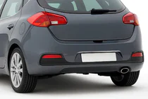 Kia Ceed 2012–2018 Nerezová lišta nad ŠPZ pre HB fotografia 1