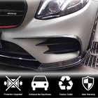 Mercedes Trieda E W213 2016–2023 Karbónové kryty predného nárazníka V1 (pre E43 AMG 2016-2019, karbón) fotografia 3