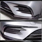 Mercedes Trieda E W213 2016–2023 Karbónové kryty predného nárazníka V1 (pre E43 AMG 2016-2019, karbón) fotografia 4