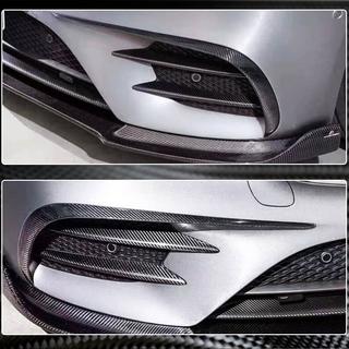 Karbónové kryty predného nárazníka V1 (pre E43 AMG 2016-2019, karbón) fotografia 4