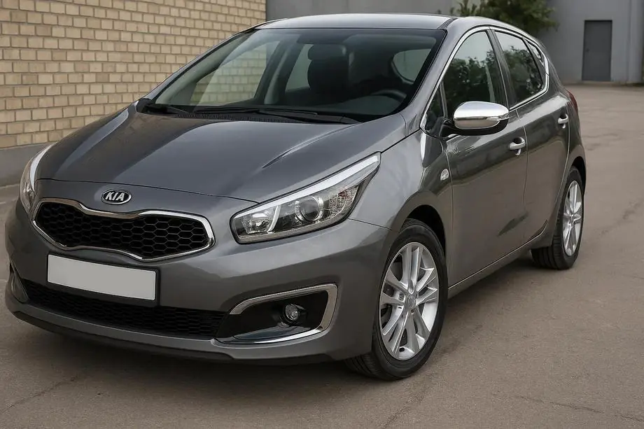 Kia Ceed 2012–2018 Chromové kryty spätných zrkadiel (2 ks, nerez) Image